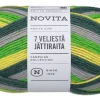 Online Novita 7 Veljestä Raita lanka Jättiraita 150g 8281 havu