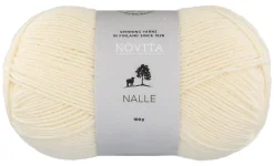 Nalle lanka 100 g 010 luonnonvalkoinen*Novita Online