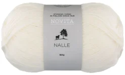 Sale Novita Nalle lanka 100 g 011 valkoinen