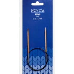 Outlet Novita pyöröpuikot 40 cm koivu 3.0