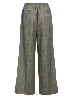 Hot Object housut Objlisa Wide AOP Black humus tannin