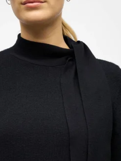 Hot Object neule Objthess L/S Bow Black