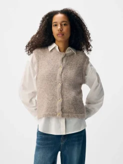 Hot Object neuleliivi Objsaggia Vest Humus melange