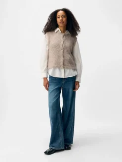 Hot Object neuleliivi Objsaggia Vest Humus melange