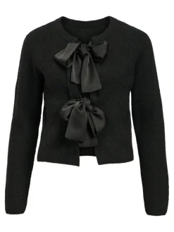 Best Object neuletakki Objparvi Sateen Bow Black