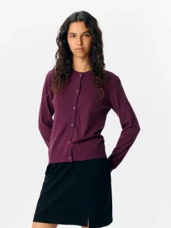 Sale Object neuletakki Objthess Mauve wine