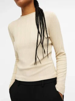 paita Objadrianna L/S O-Neck*Object Outlet