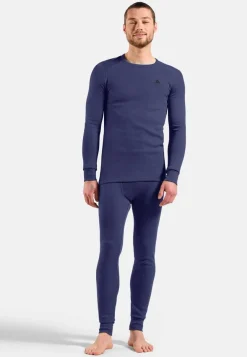 New Odlo aluspaita Active Warm 21119 skipper blue