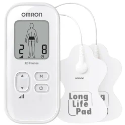 Discount Omron kivunlievittäjä E3 Intense hopea