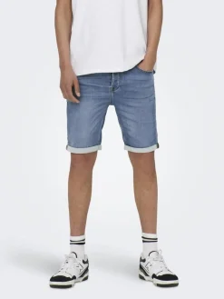 Hot Only & Sons farkkushortsit Onspl Jog Mb BLUE DENIM