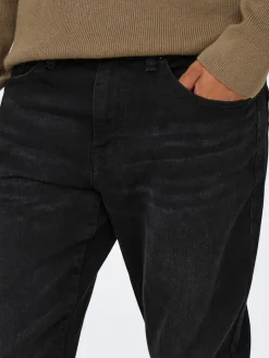 Sale Only & Sons farkut Onsweft Black denim