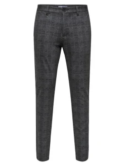 Hot Only & Sons housut Onsmark Slim Check Black