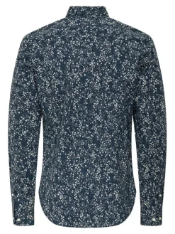 Hot Only & Sons paita Onsbrad Slim fit Dark Sapphire