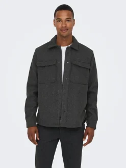 Best Only & Sons paitatakki Onsash Black