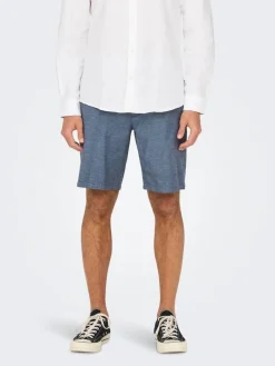 Clearance Only & Sons shortsit Onsmark Dark Navy