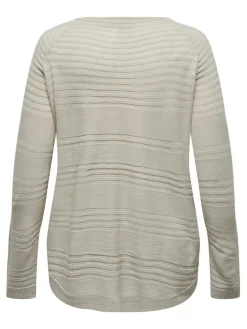 New Only Carmakoma neule Carnewairplain Pumice stone