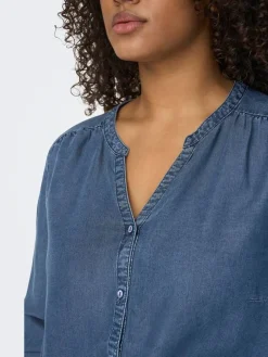 Hot Only Carmakoma pusero Carsema Medium blue denim