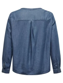 Hot Only Carmakoma pusero Carsema Medium blue denim
