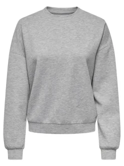 Only collegepaita Onlbrielle L/S O-Neck Black