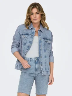 farkkutakki Onlocean L/S Oversize*Only Best