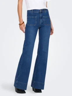 Discount Only farkut Onlcypress HW Pocket Medium blue denim