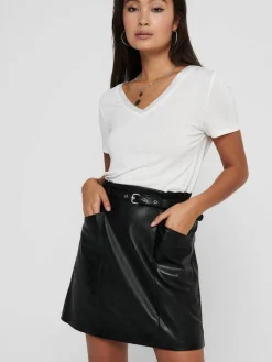 hame Onlheidi Faux Leather*Only Discount