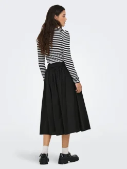 Best Only hame Onlmaila Long Pleat Black
