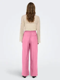 Outlet Only housut Onltokyo Prism pink