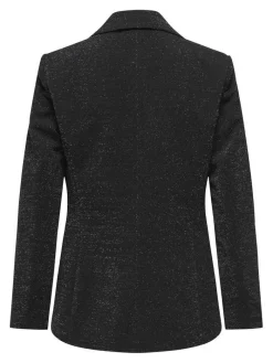 Discount Only jakku Onlalya L/S Fitted Glit Black silver