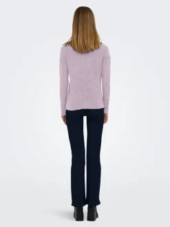 neule Onlcamilla O-neck L/S*Only Hot