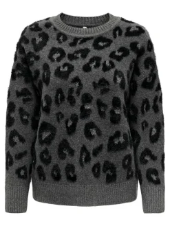 Hot Only Neule Onlsara LS Magnet black silver