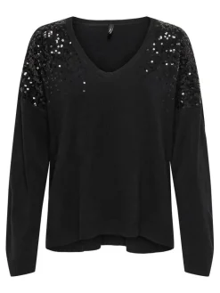 neule Onlstarry LS Sequin*Only Clearance