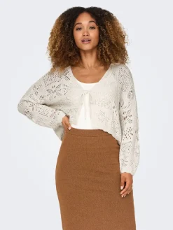 Sale Only neuletakki Onlbeach 7/8 Cloud dancer