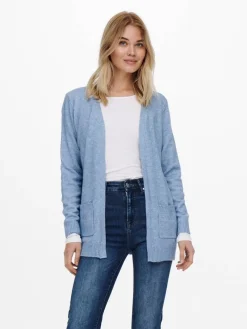 Best Only neuletakki Onllesly Gray mist