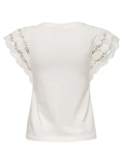 Clearance Only pusero Onlmacy S/S Cloud dancer