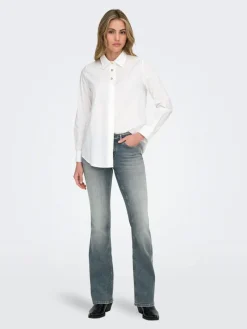 Sale Only pusero Onlsable Nina LS Bright White