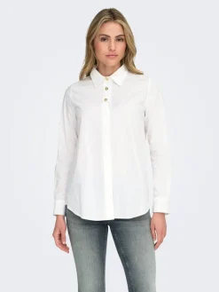 Sale Only pusero Onlsable Nina LS Bright White