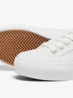 Outlet Only Shoes tennarit Onlnoomi Platform Sneaker White