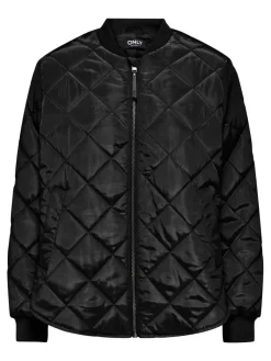 Online Only takki Onljessica Quilted Black