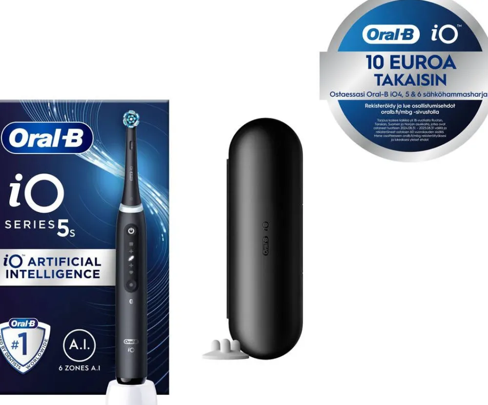 sähköhammasharja iO5S musta*Oral-B Outlet