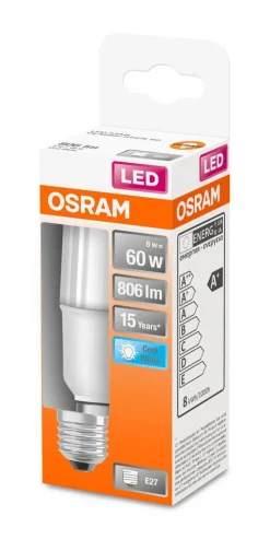 lamppu LED Star Stick 806 lm 4000 K E27*Osram Best