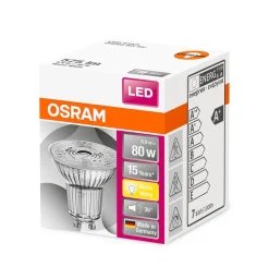 Best Osram LED kohdelamppu 575lm 2700K GU10