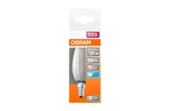 LED kynttilälamppu 250lm 4000K E14*Osram