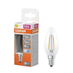 Online Osram LED Star Classic B 25 Filament 1.8W 840 Clear E14