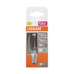 Online Osram LED Star Classic B 25 Filament 1.8W 840 Clear E14