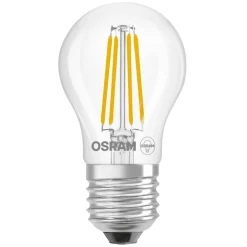 Clearance Osram LED Star Classic P 40 Filament 3.4W 827 Clear E27