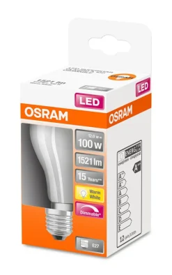 LED vakiolamppu 1521lm 2700K E27 DIM*Osram Sale