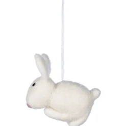 New Pentik huopakoriste Jänönen 6 cm valkoinen