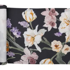 Hot Pentik kaitaliina Helmililja 43x160 cm t.harmaa