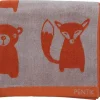Hot Pentik Metsänväki kylpypyyhe oranssi 70x140 cm